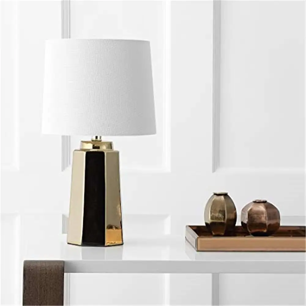 Home Office Living Room - Lampe de table LED plaquée or