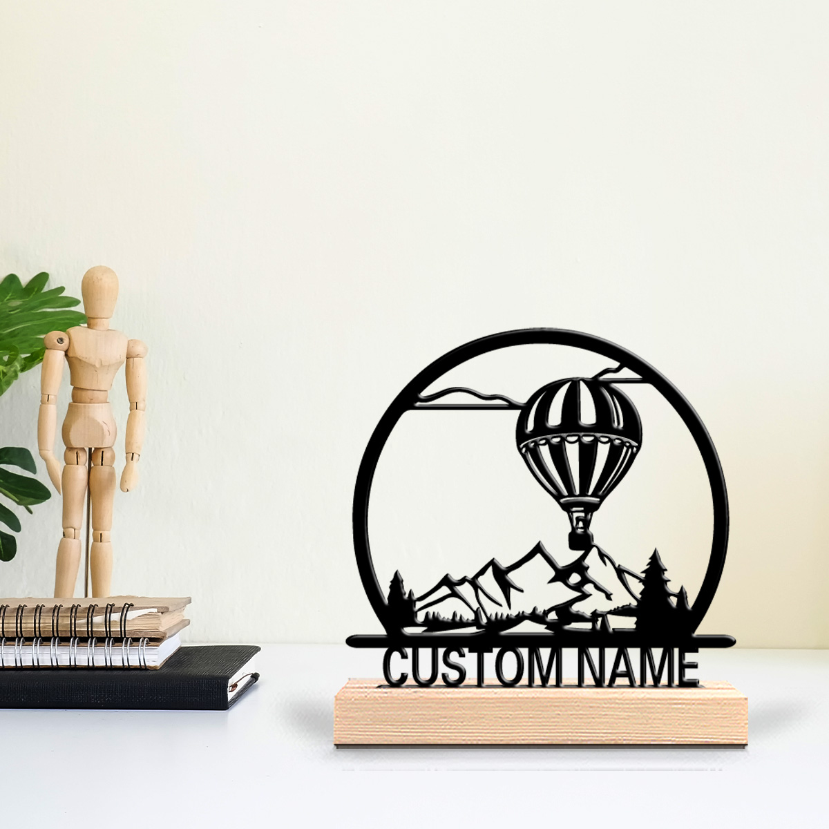 Home Office Art - 1 pièce, Ornement en fer en