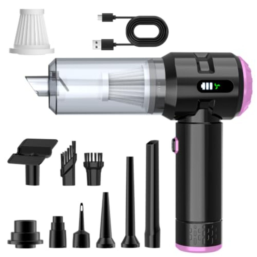 Home Office Kitchen - Aspirateur de voiture portatif pour voiture,