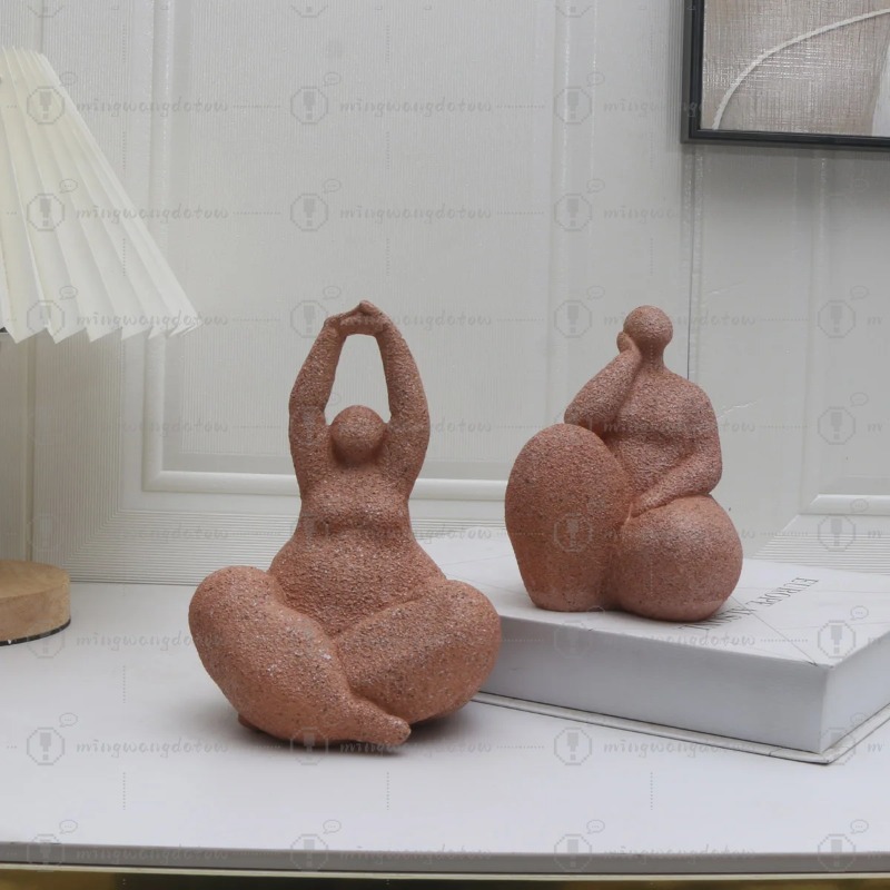Home Office Living Room - 1 pièce, Statue de femme pulpeuse
