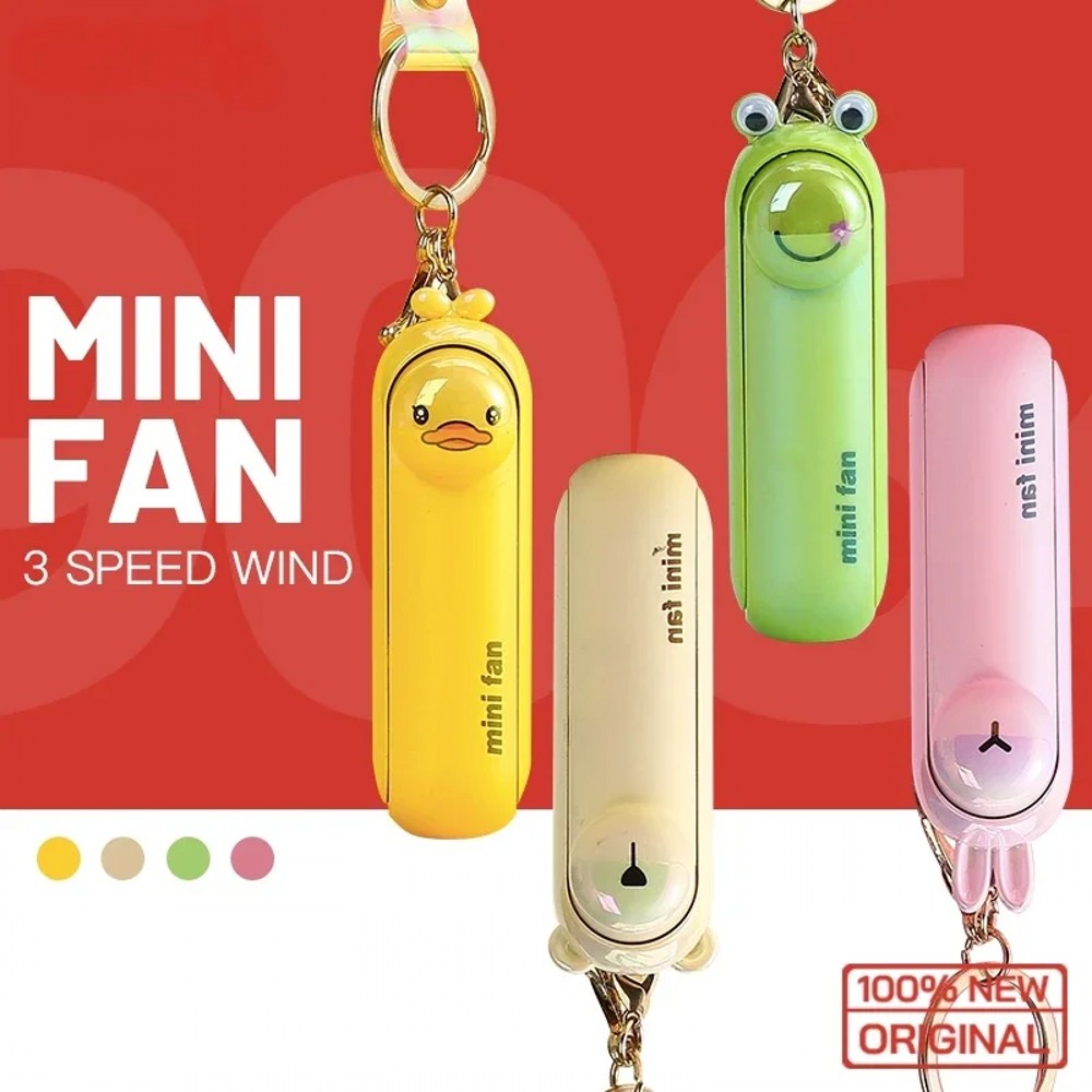 Home Office Hidden Desk - Mini ventilateur portable mignon, pliable, pour
