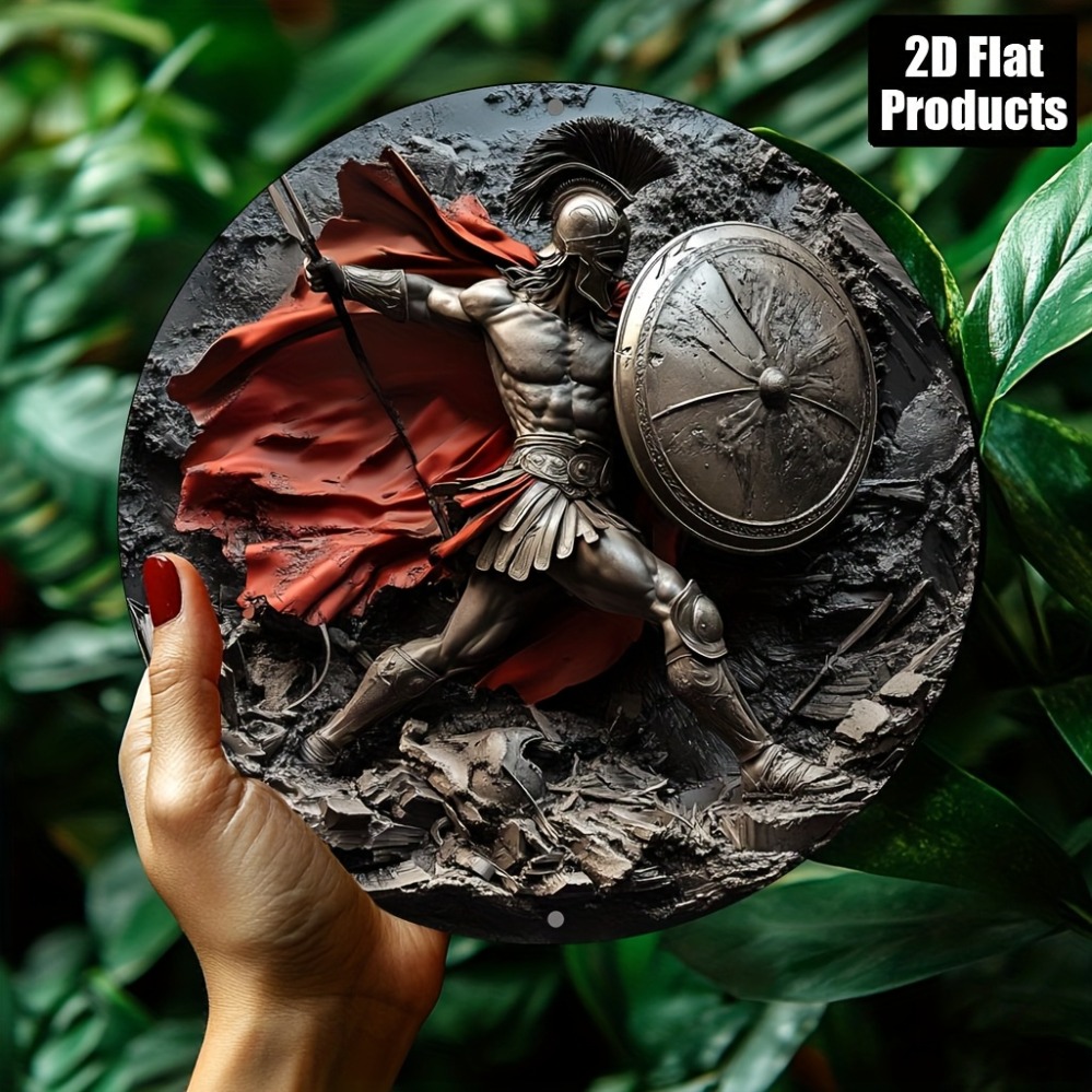 Home Office Kitchen - Spartan Warrior Round, un cadeau de