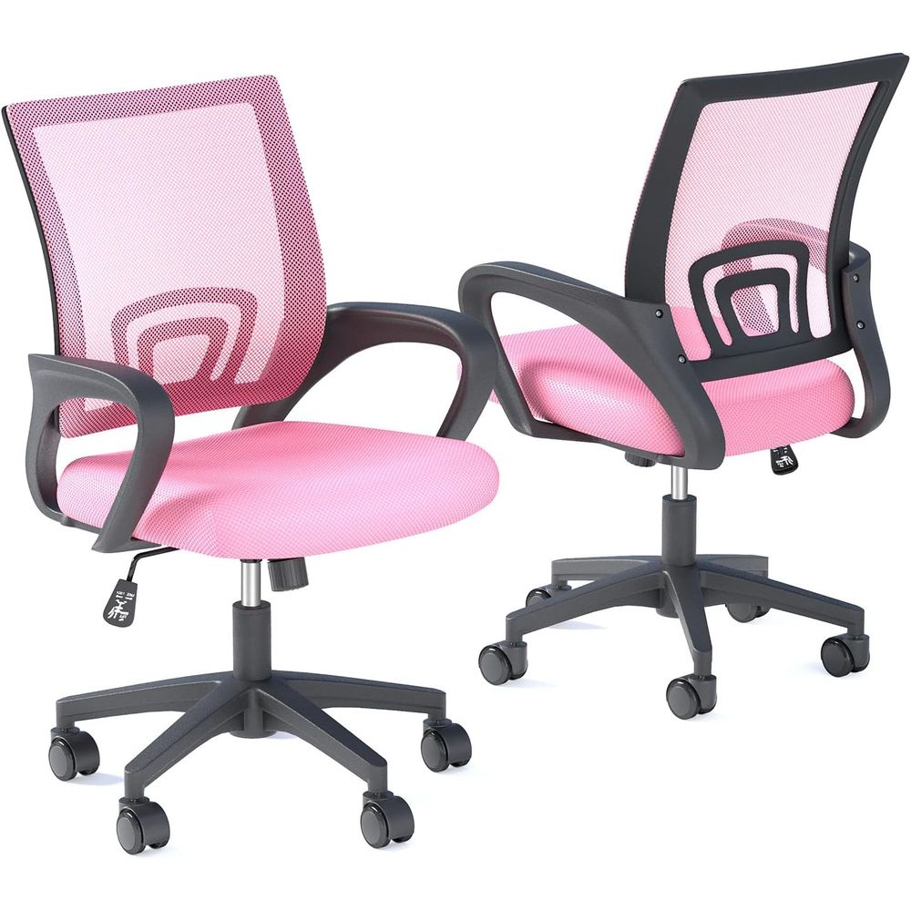 Home Office Ergonomics - Ensemble de 2 chaises de bureau