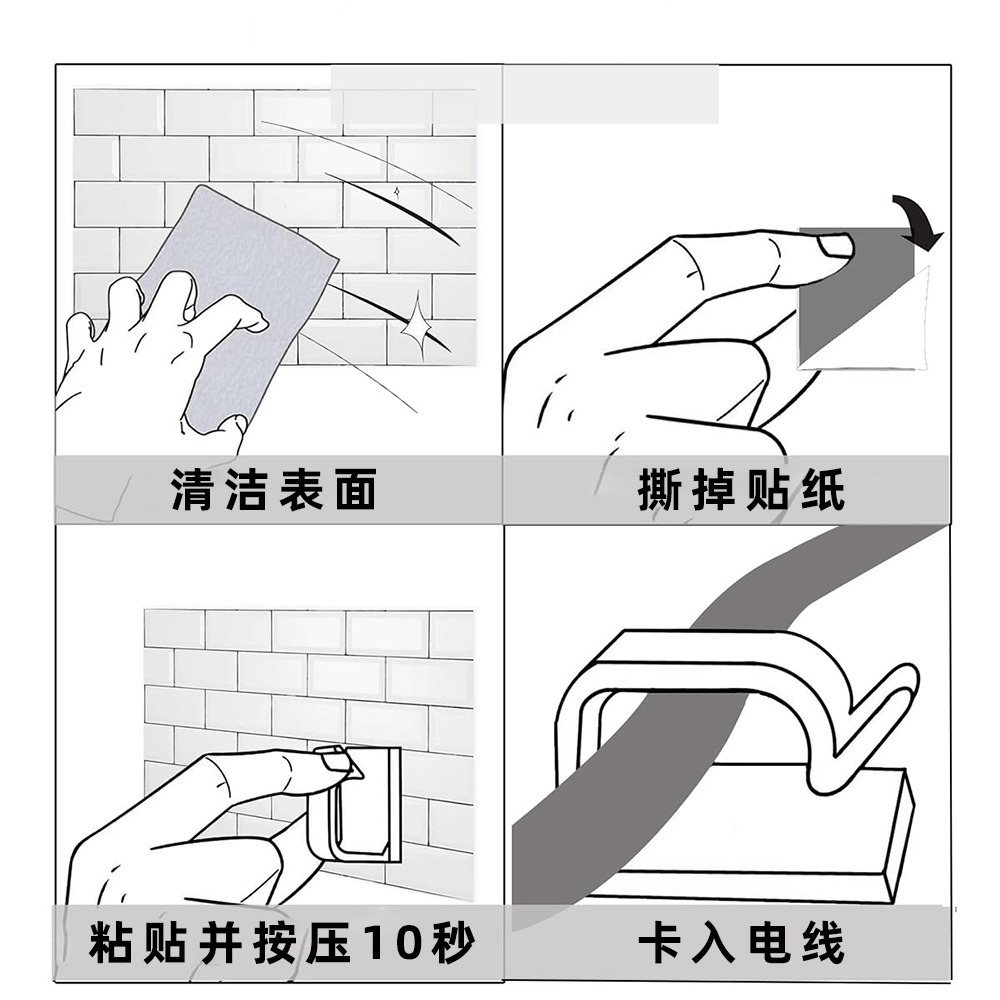 Clip de câble en plastique tra - Cable Management Box avis et prix