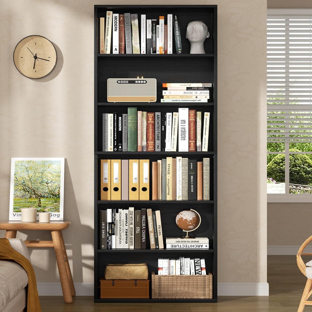 Bibliothèque ouverte à 6 nivea - Home Office Living Room avis et prix