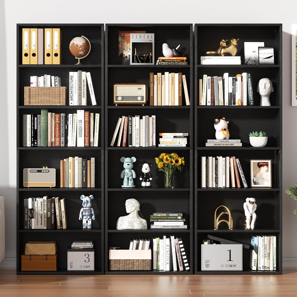 Bibliothèque ouverte à 6 nivea - Home Office Living Room avis et prix