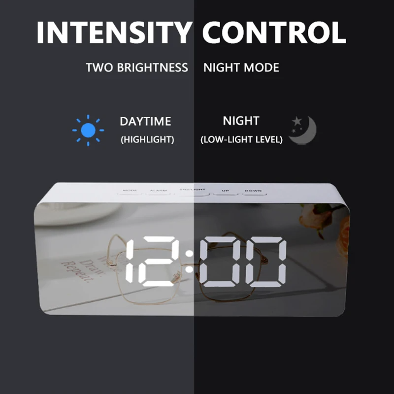 Réveil numérique LED, horloge  - Home Office Alternative avis et prix