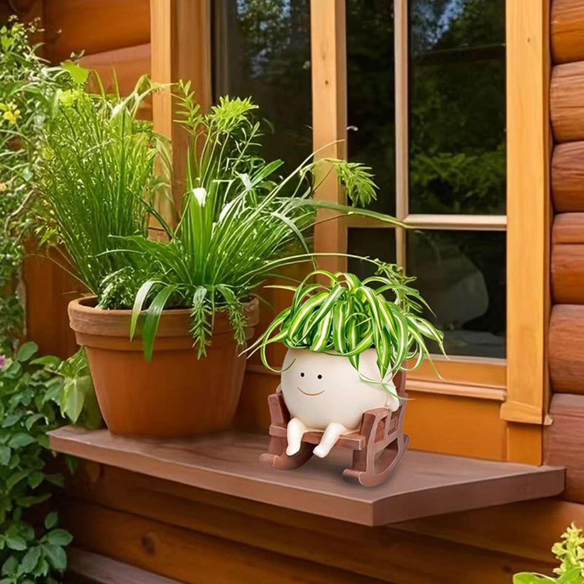 1 pot de fleurs décoratif en r - Home Office Shed avis et prix