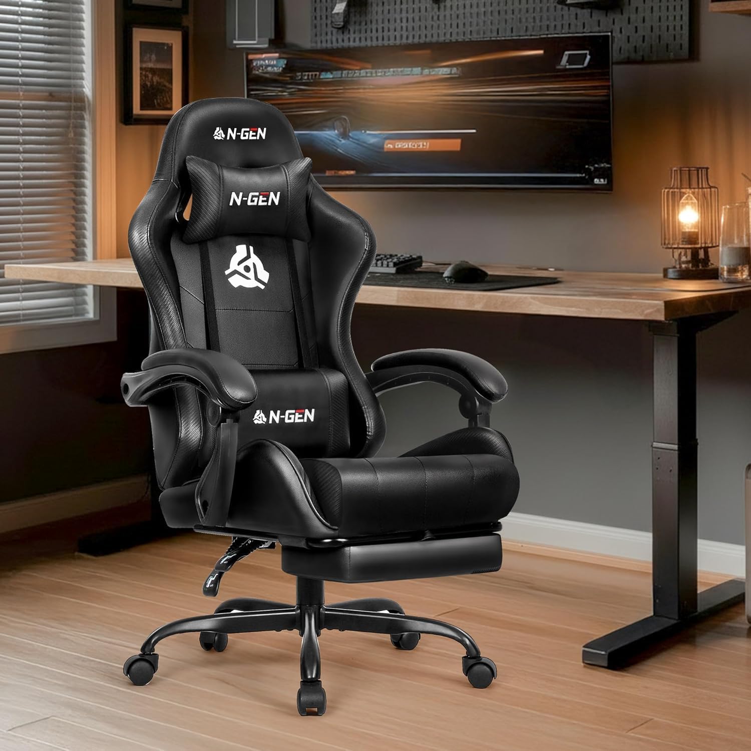 Chaise de jeu avec repose-pied - Home Office Ergonomics avis et prix