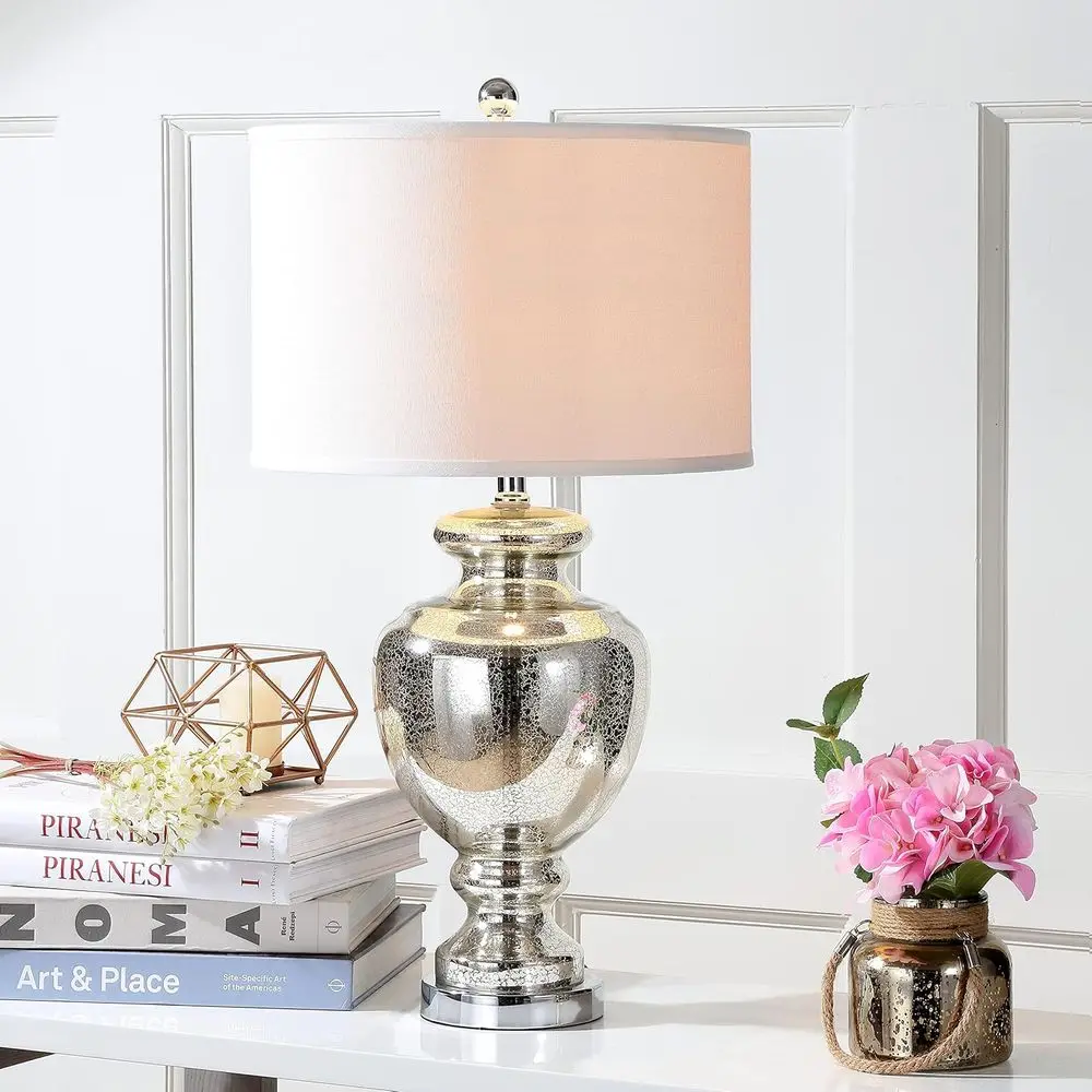Lampe de table en verre craque - Home Office Living Room avis et prix