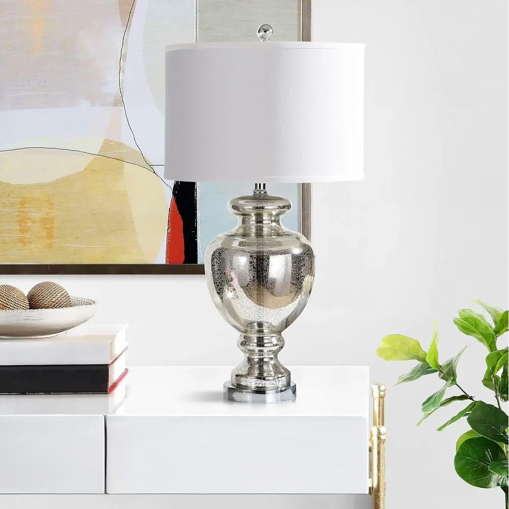 Lampe de table en verre craque - Home Office Living Room avis et prix