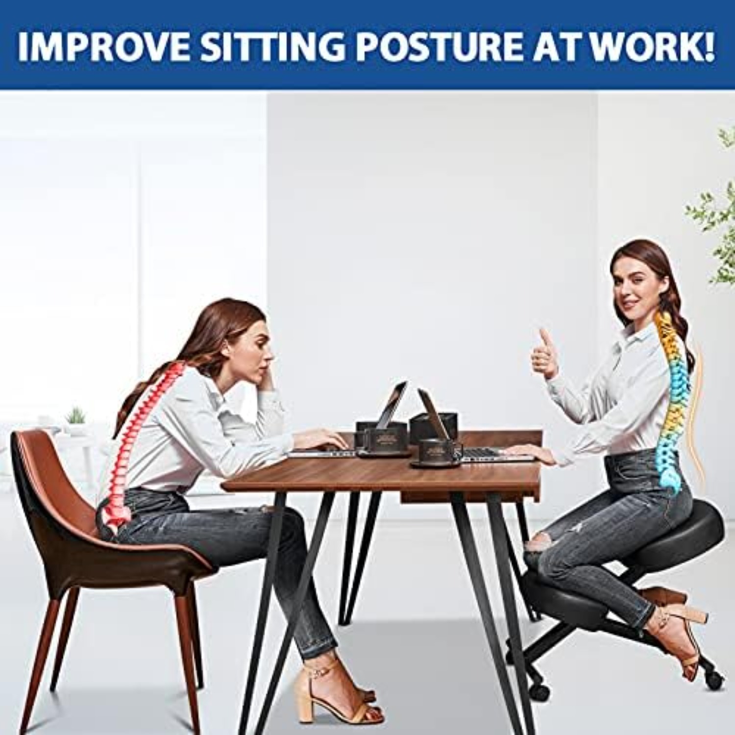 Chaise à genoux ergonomique po - Home Office Ergonomics avis et prix