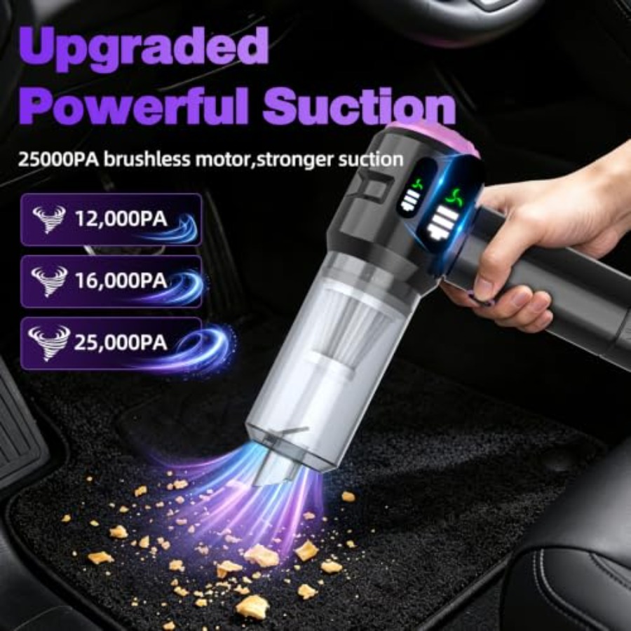 Aspirateur de voiture portatif - Home Office Kitchen avis et prix