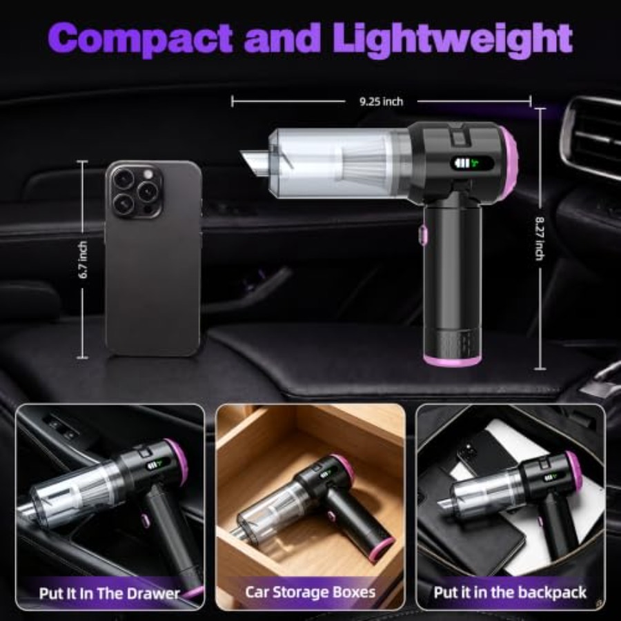 Aspirateur de voiture portatif - Home Office Kitchen avis et prix