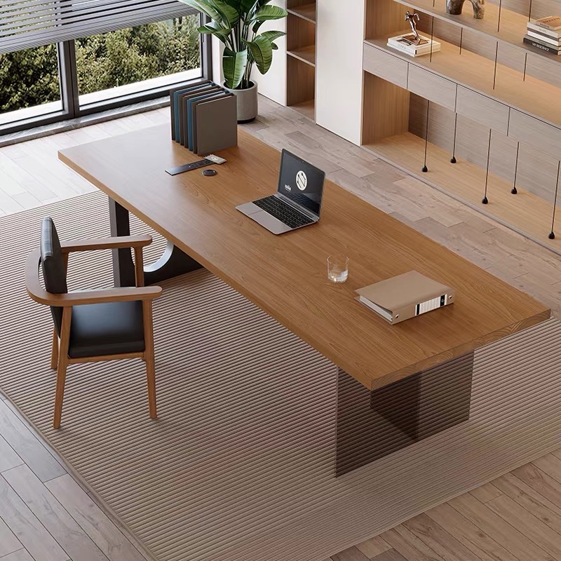 Bureau flottant en bois et acr - Home Office Living Room avis et prix