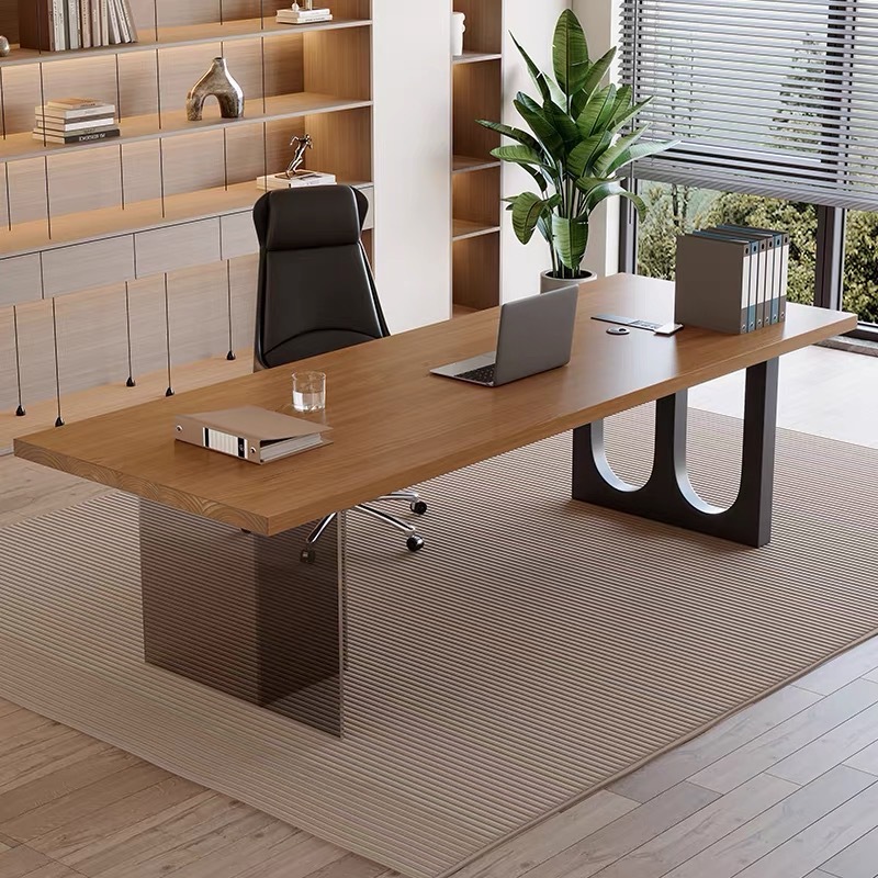 Bureau flottant en bois et acr - Home Office Living Room avis et prix