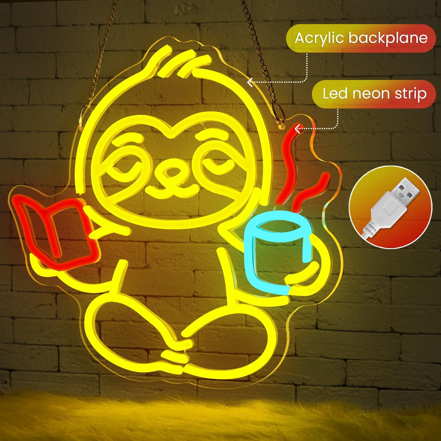 Lampe néon LED USB à intensité - Home Office Living Room avis et prix