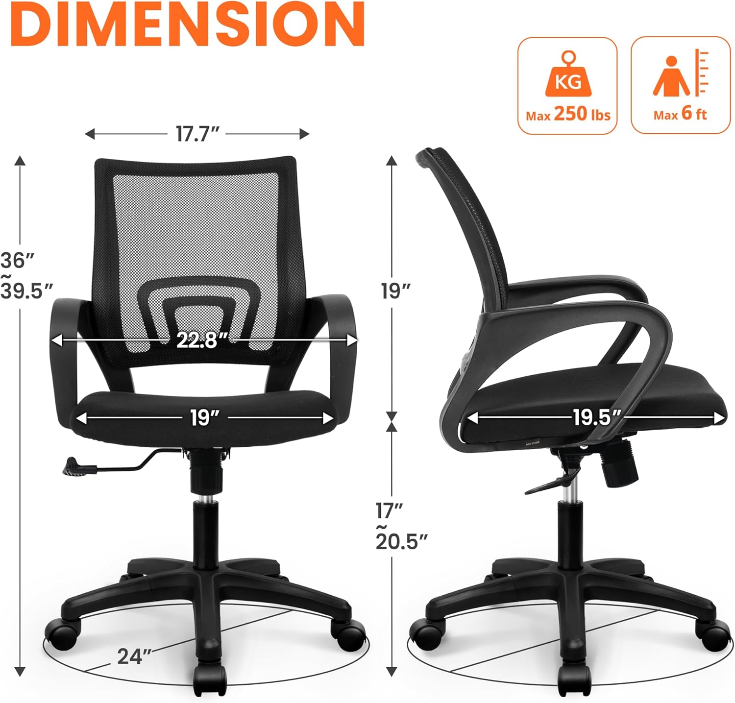 Chaise de bureau ergonomique e - Home Office Ergonomics avis et prix