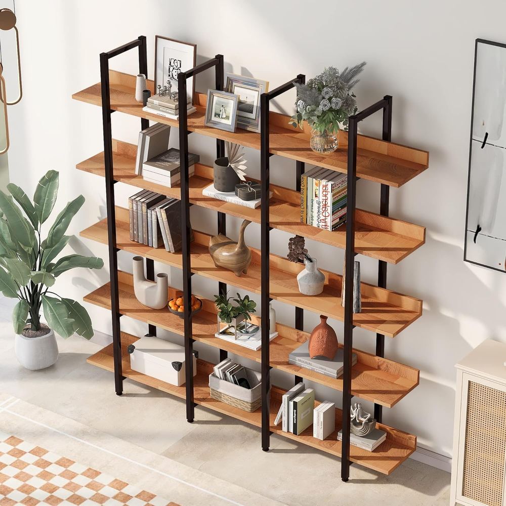 Étagère à livres en bois de st - Home Office Industrial Style avis et prix