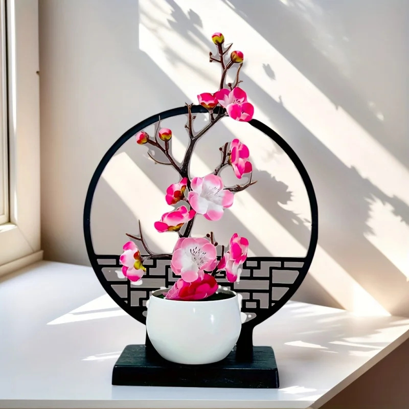 Bonsaï de fleur de prunier art - Home Office Headset avis et prix