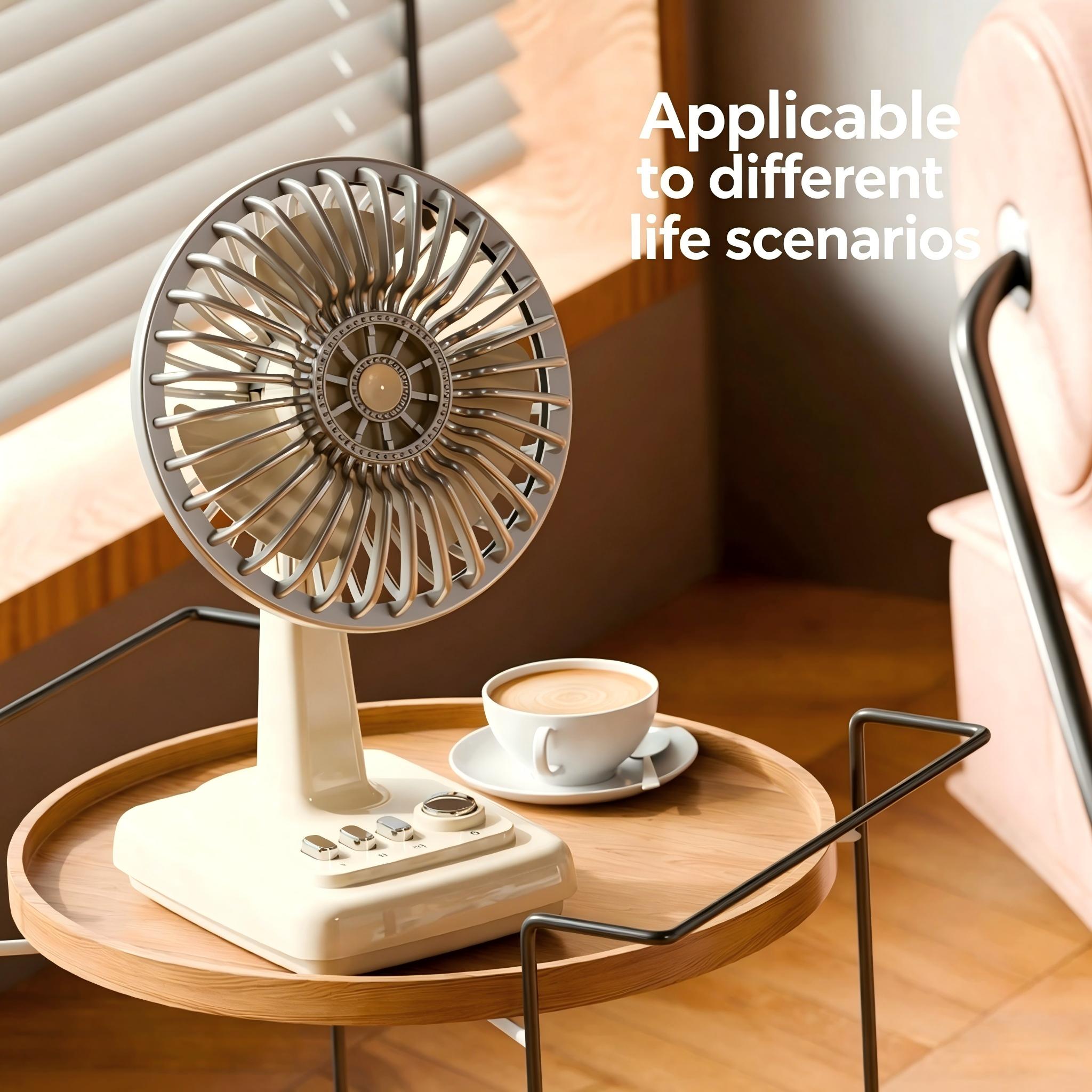 Ventilateur de bureau rétro en - Home Office Setup avis et prix