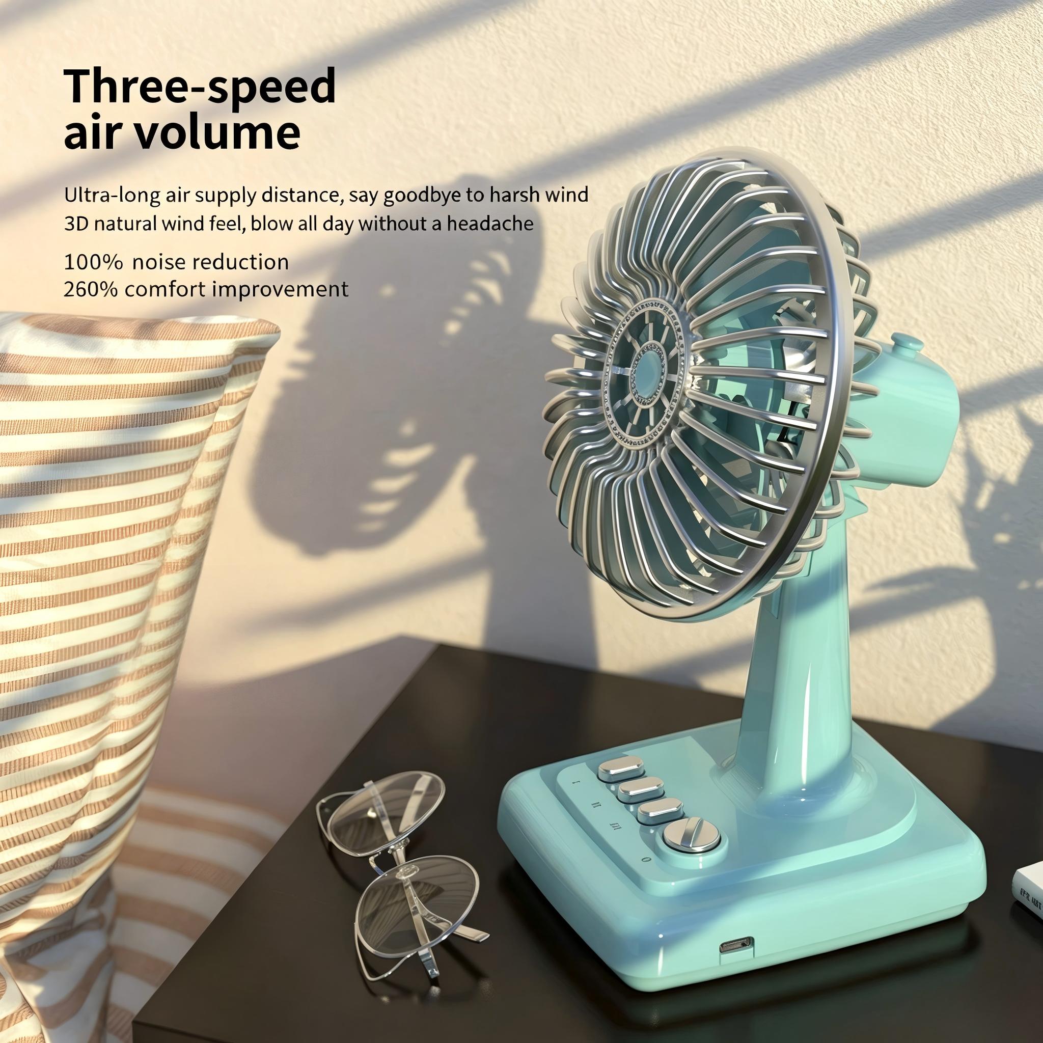 Ventilateur de bureau rétro en - Home Office Setup avis et prix