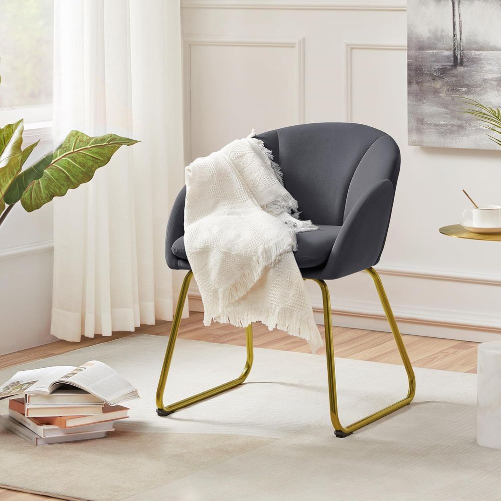 Fauteuil en velours Lower Shap - Home Office Kitchen avis et prix
