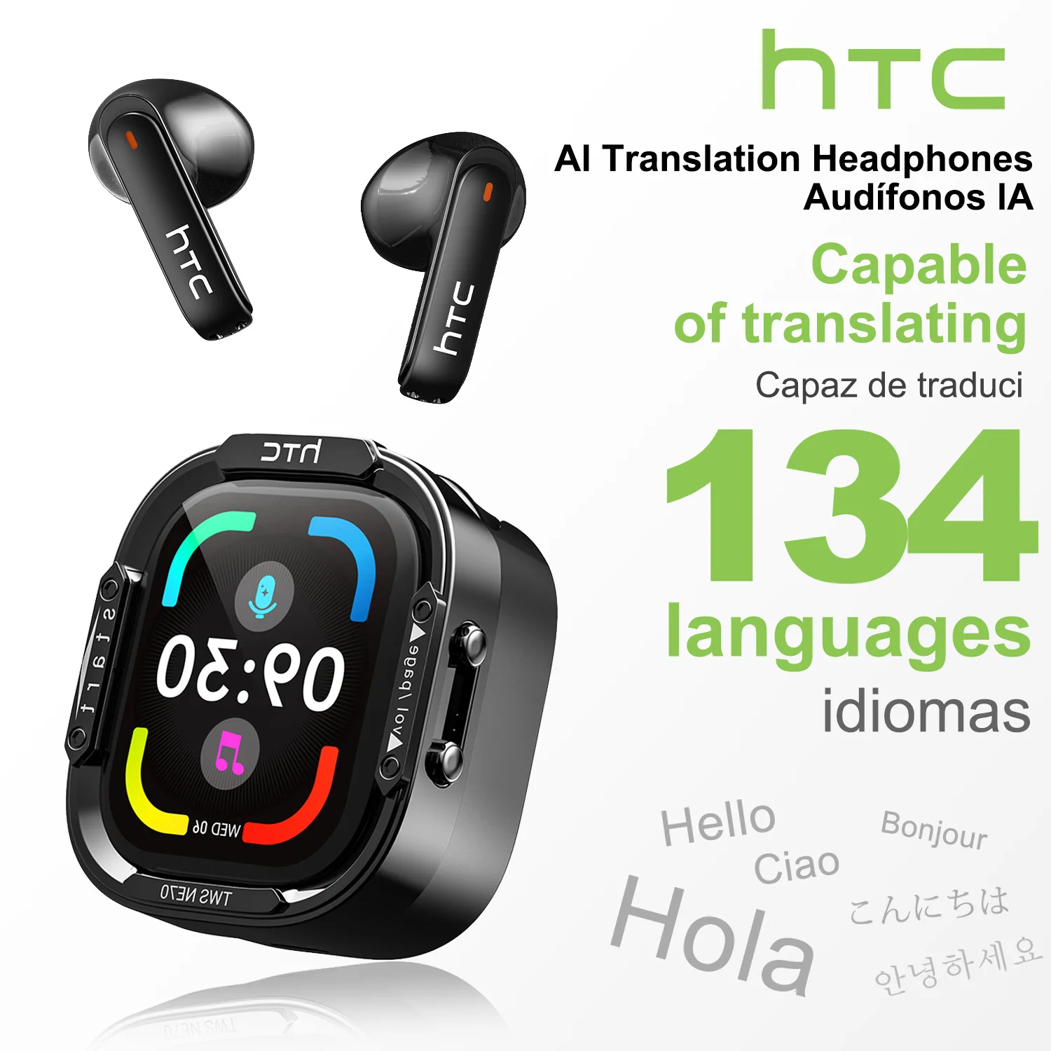 Écouteurs sans fil HTC NE70 Bl - Home Office Headset avis et prix