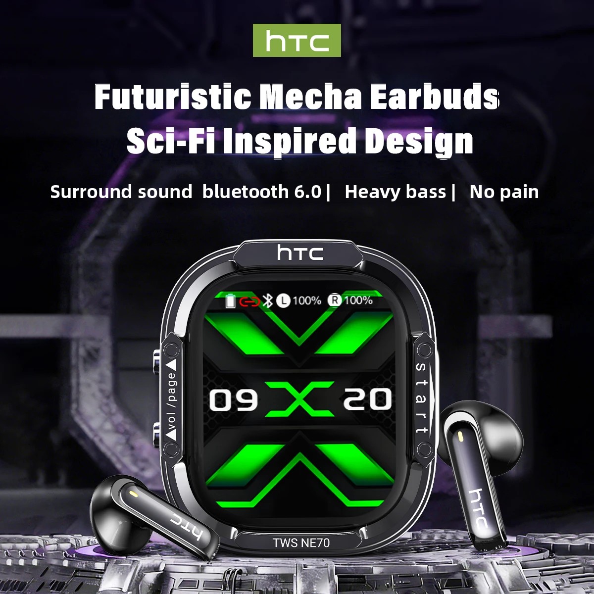 Écouteurs sans fil HTC NE70 Bl - Home Office Headset avis et prix