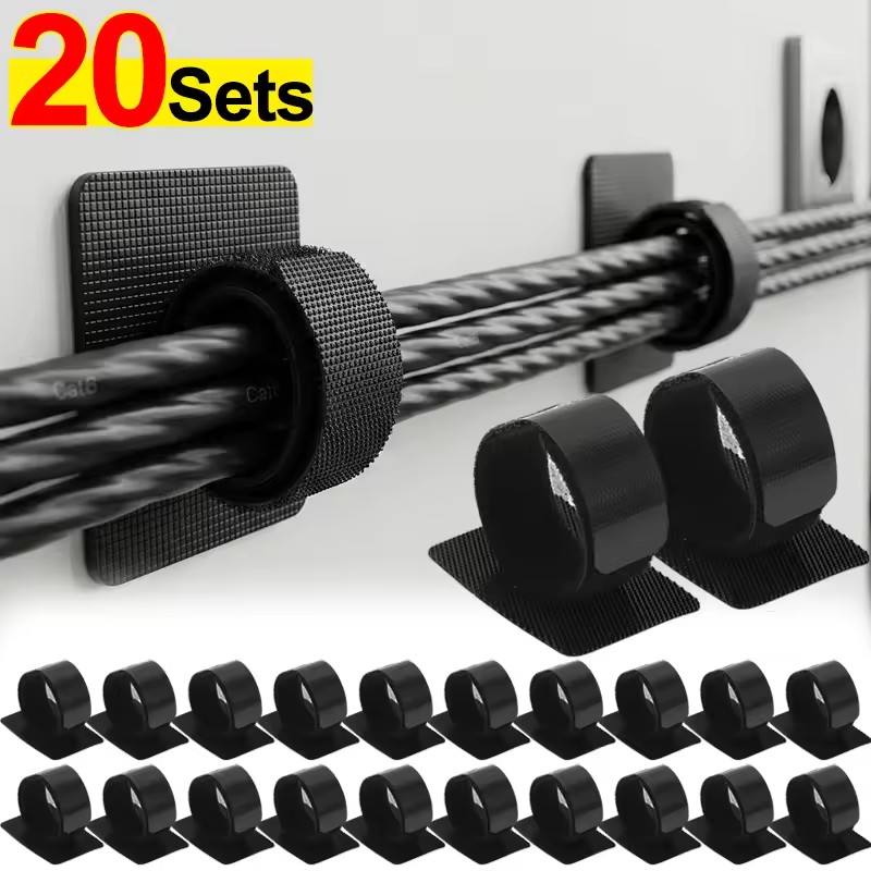 Attaches-câbles adhésifs sous  - Cable Management Box avis et prix