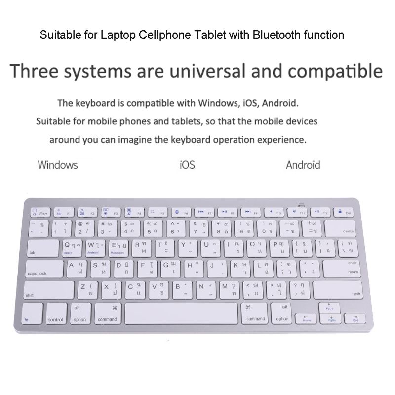 Clavier sans fil Bluetooth tha - Home Office Official avis et prix