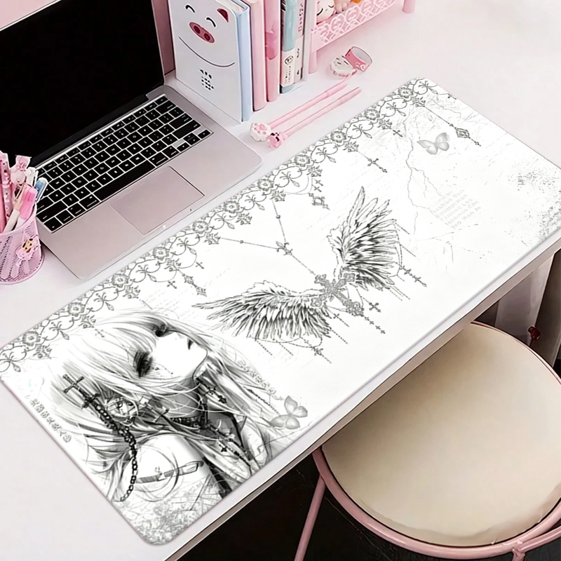 Tapis de souris en cuir noir e - Home Office Keyboard And Mouse avis et prix