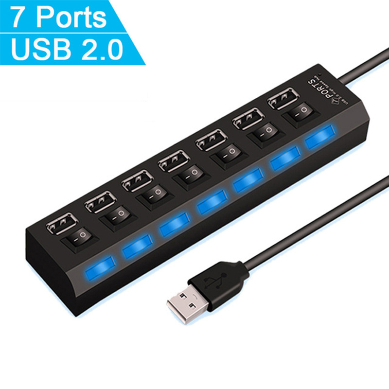Répartiteur Hub USB 2.0 à 7 po - Home Office Setup avis et prix