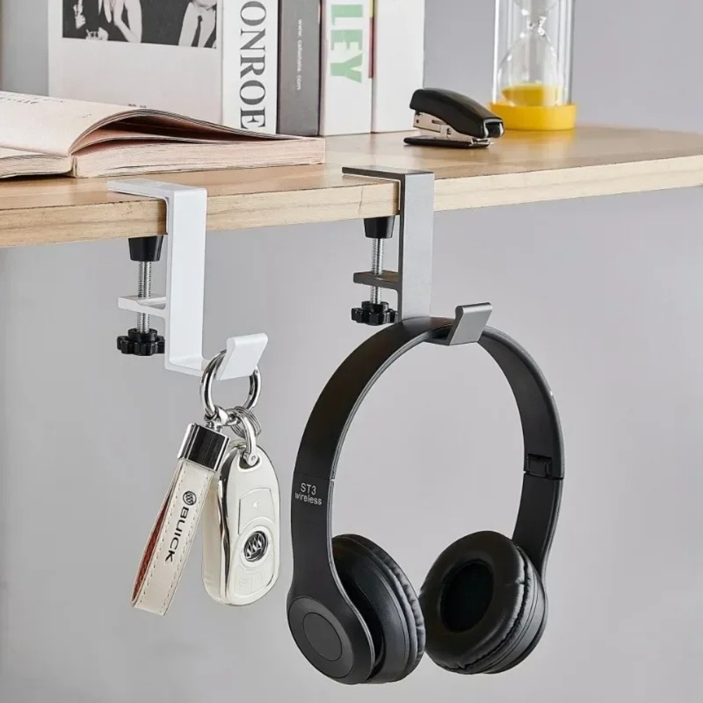 1/2pc Crochet de bureau réglab - Home Office Headset avis et prix