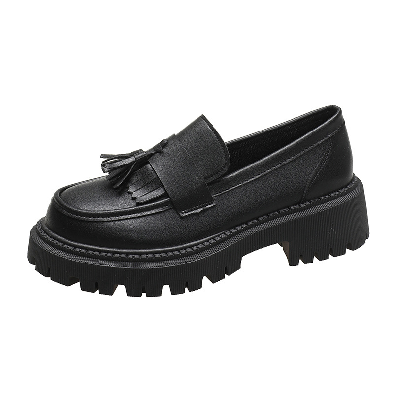 Mocassins en cuir à pampilles  - Home Office British avis et prix