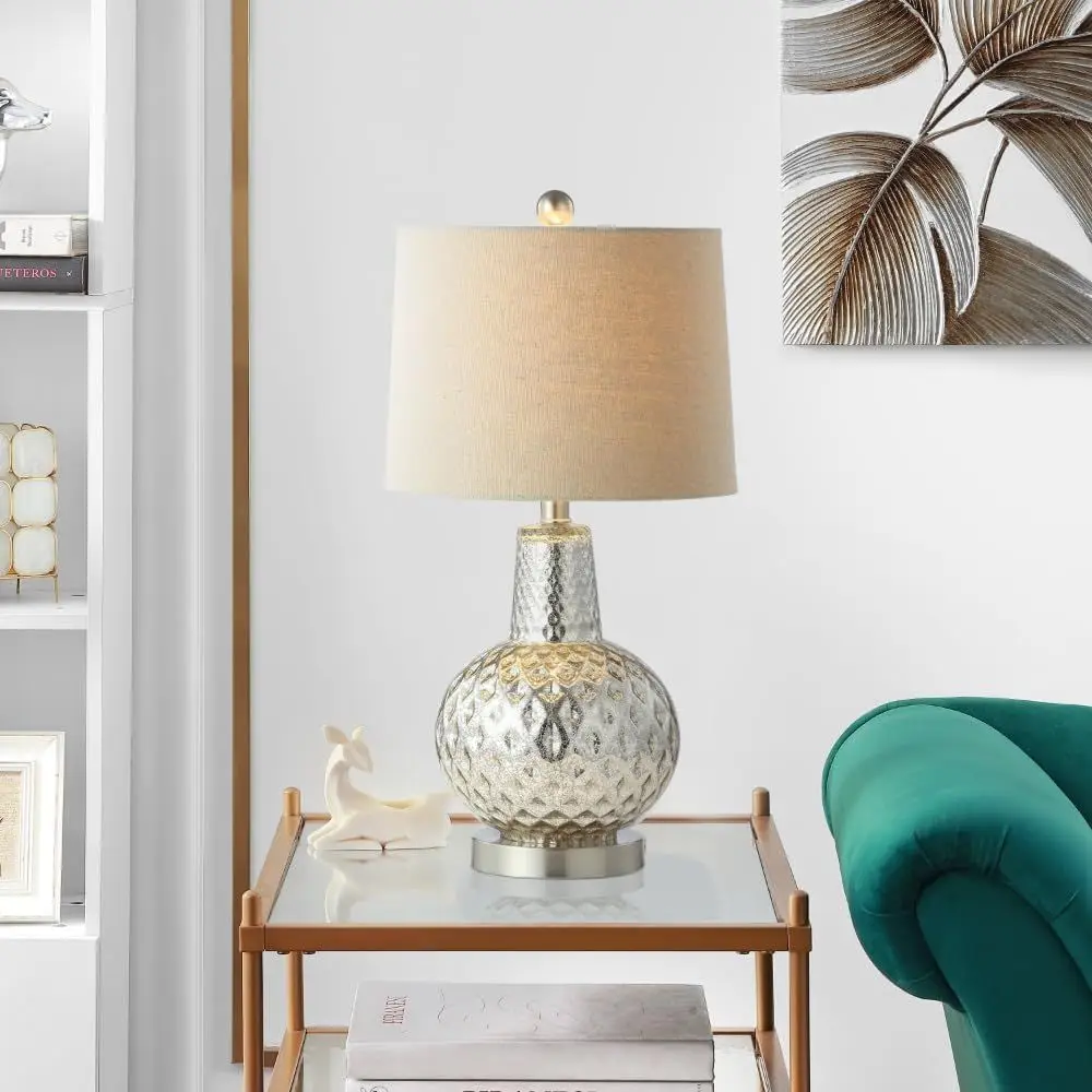 Lampe de table LED argentée/iv - Home Office Living Room avis et prix