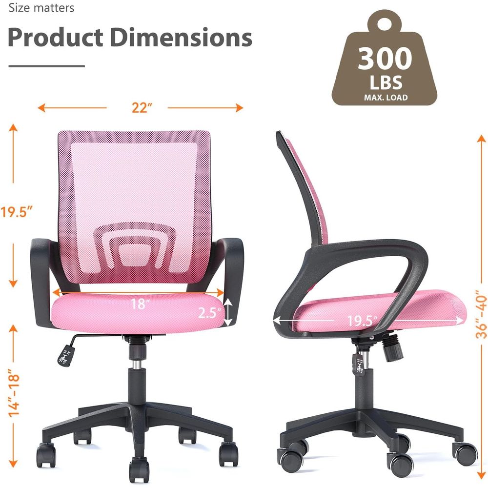 Ensemble de 2 chaises de burea - Home Office Ergonomics avis et prix